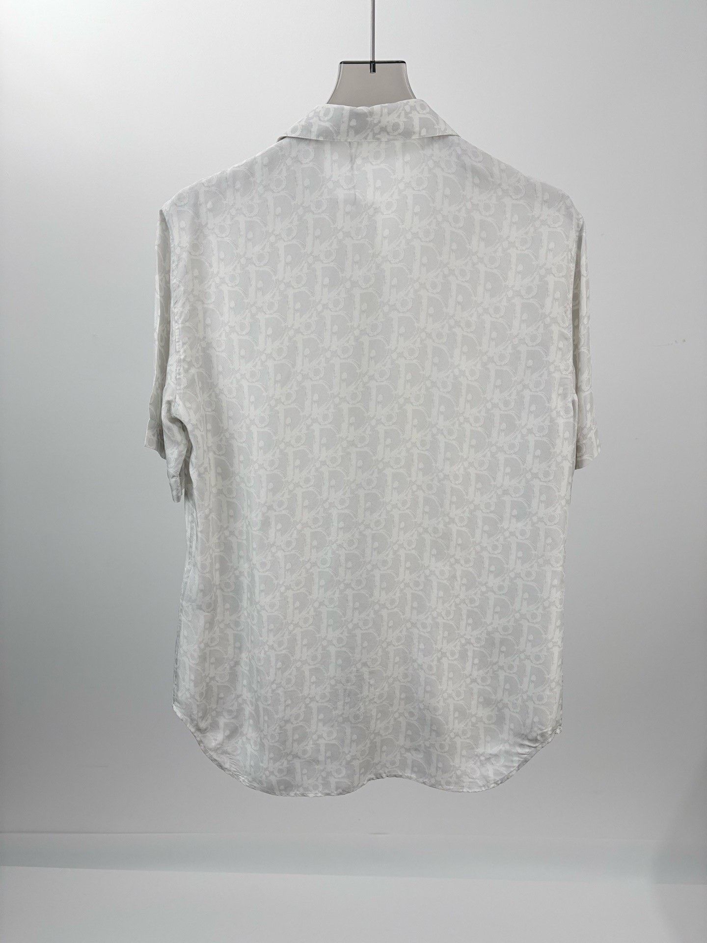Dior DIOR Monogram All-Over Logo Silk Shirt Size US M / EU 48-50 / 2 - 2 Thumbnail