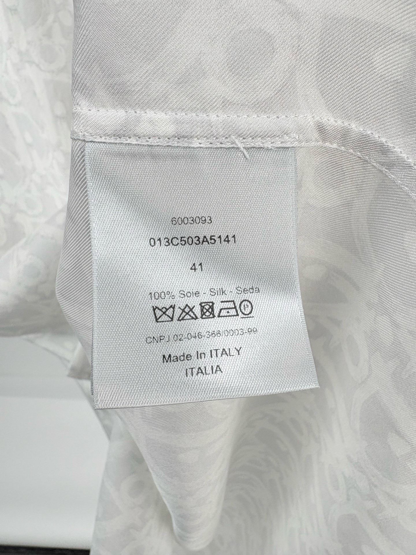 Dior DIOR Monogram All-Over Logo Silk Shirt Size US M / EU 48-50 / 2 - 4 Thumbnail
