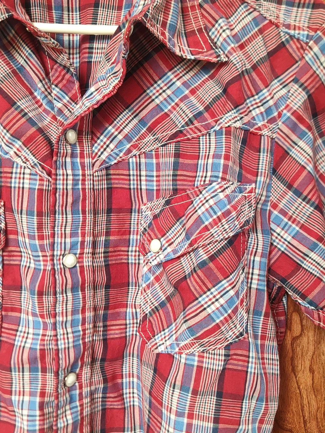 The Real McCoy's Joe McCoy Short-Sleeve Cotton Shirt Size US M / EU 48-50 / 2 - 6 Thumbnail