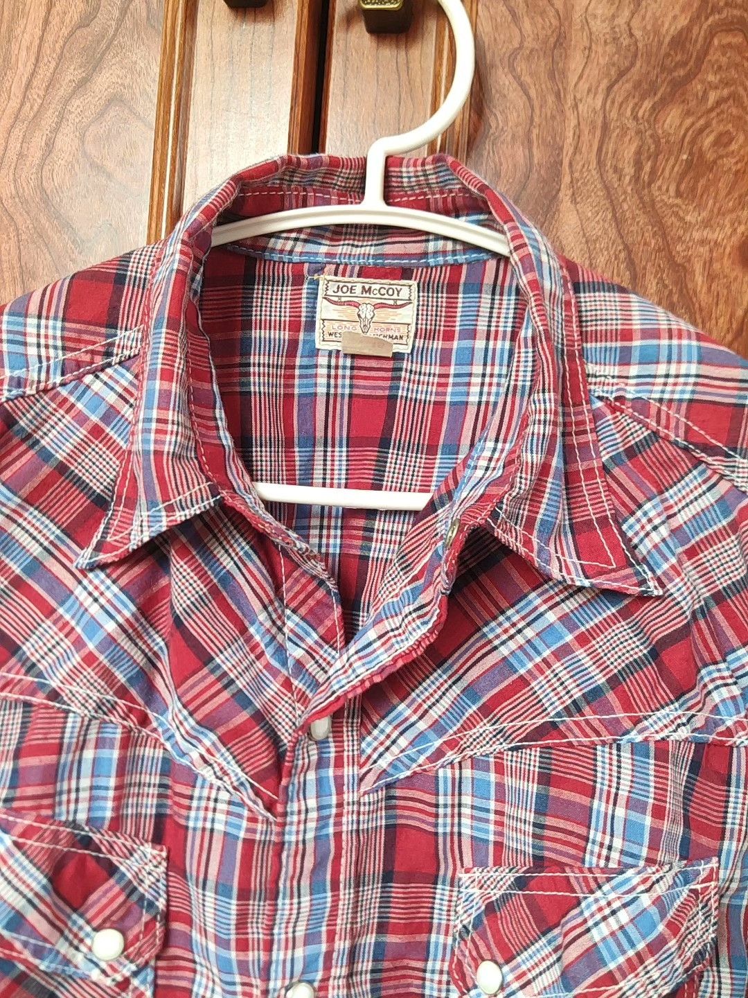 The Real McCoy's Joe McCoy Short-Sleeve Cotton Shirt Size US M / EU 48-50 / 2 - 5 Thumbnail