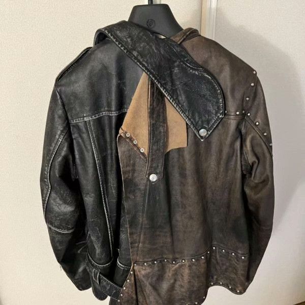 Maison MIHARA YASUHIRO MIHARA YASUHIRO Leather Rider Jacket Size US S / EU 44-46 / 1 - 5 Thumbnail