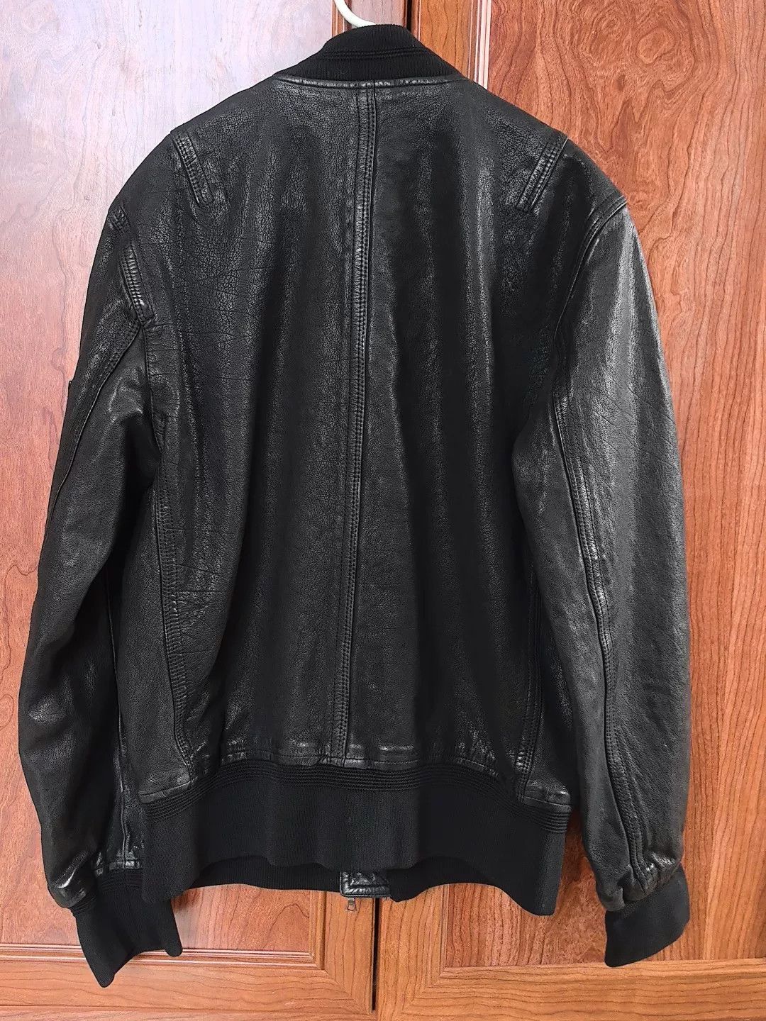 Neil Barrett Neil Barrett MA1 Buffalo Leather Jacket XS Size US XS / EU 42 / 0 - 2 Thumbnail