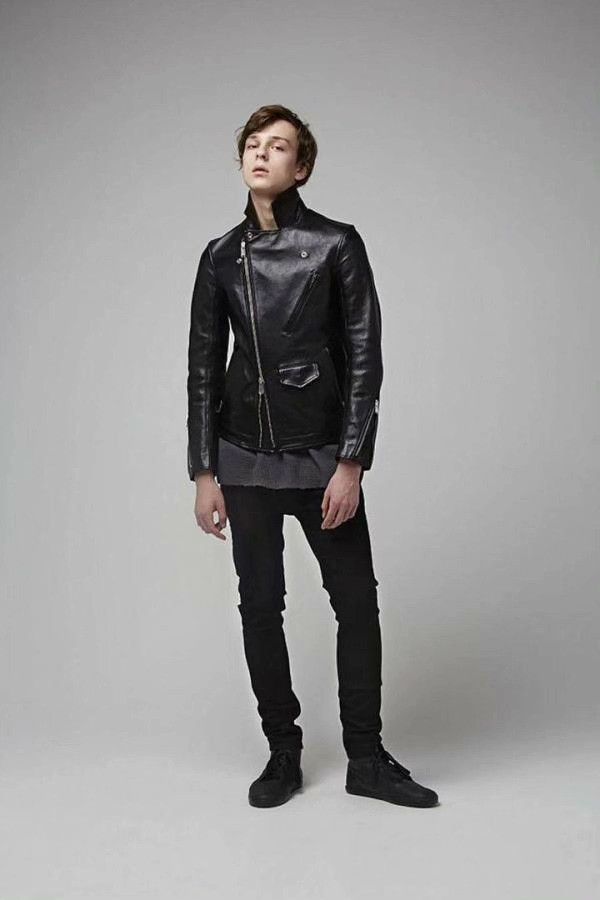 FrizmWORKS rewordsdesign Calf Leather Motorcycle Jacket Size US S / EU 44-46 / 1 - 4 Thumbnail