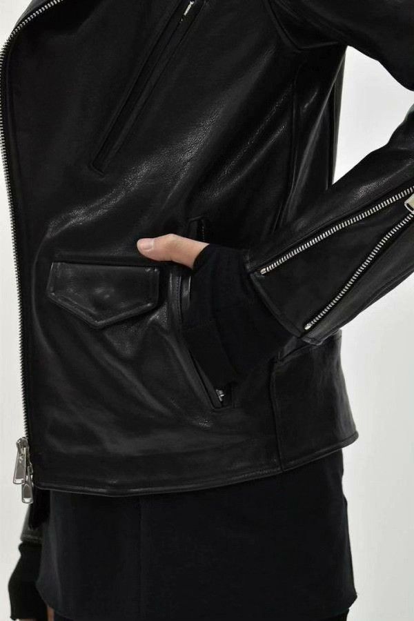 FrizmWORKS rewordsdesign Calf Leather Motorcycle Jacket Size US S / EU 44-46 / 1 - 9 Thumbnail