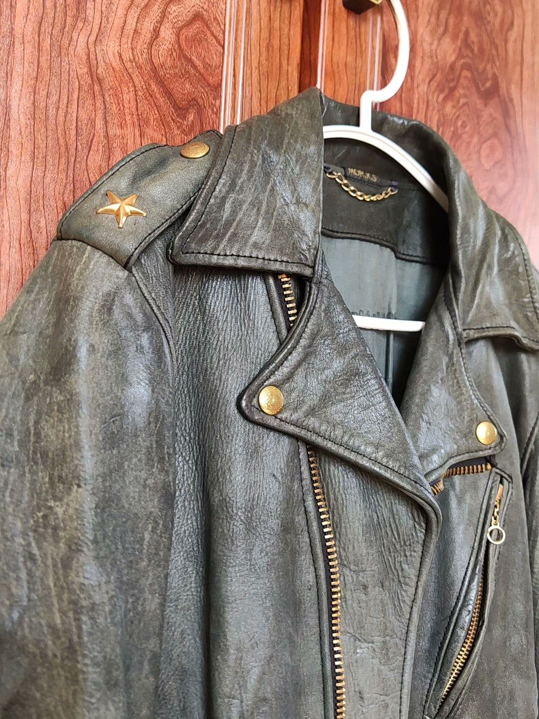 FranCisT MOR.K.S FranCisT_MOR.K.S. Horse Leather Moto Jacket Size US M / EU 48-50 / 2 - 4 Thumbnail