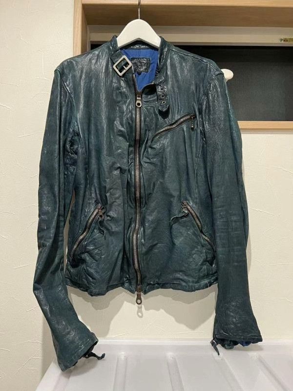 Isamu Katayama Backlash Backlash Yuu Katayama Cowhide Leather Jacket Size US M / EU 48-50 / 2 - 4 Thumbnail