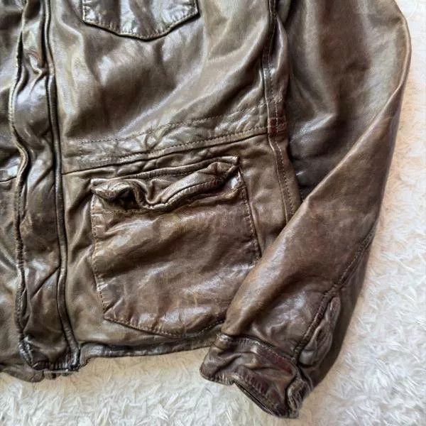 Giorgio Brato Giorgio Brato Sheepskin Leather Jacket Italy 46 Size US M / EU 48-50 / 2 - 6 Thumbnail