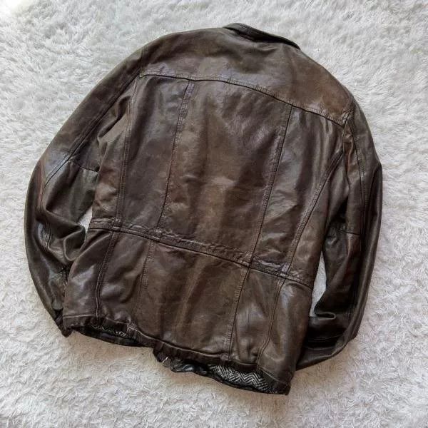 Giorgio Brato Giorgio Brato Sheepskin Leather Jacket Italy 46 Size US M / EU 48-50 / 2 - 2 Thumbnail