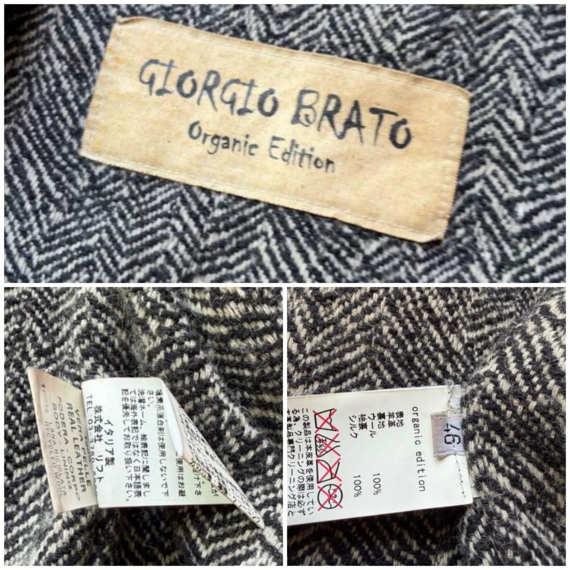Giorgio Brato Giorgio Brato Sheepskin Leather Jacket Italy 46 Size US M / EU 48-50 / 2 - 9 Thumbnail