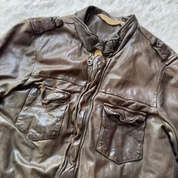Giorgio Brato Giorgio Brato Sheepskin Leather Jacket Italy 46 Size US M / EU 48-50 / 2 - 4 Thumbnail