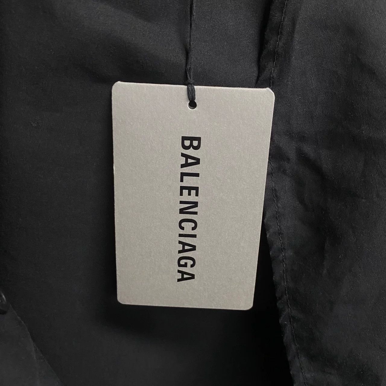 Balenciaga Balenciaga Black NASA Embroidery Long Sleeve Shirt Size US M / EU 48-50 / 2 - 4 Thumbnail