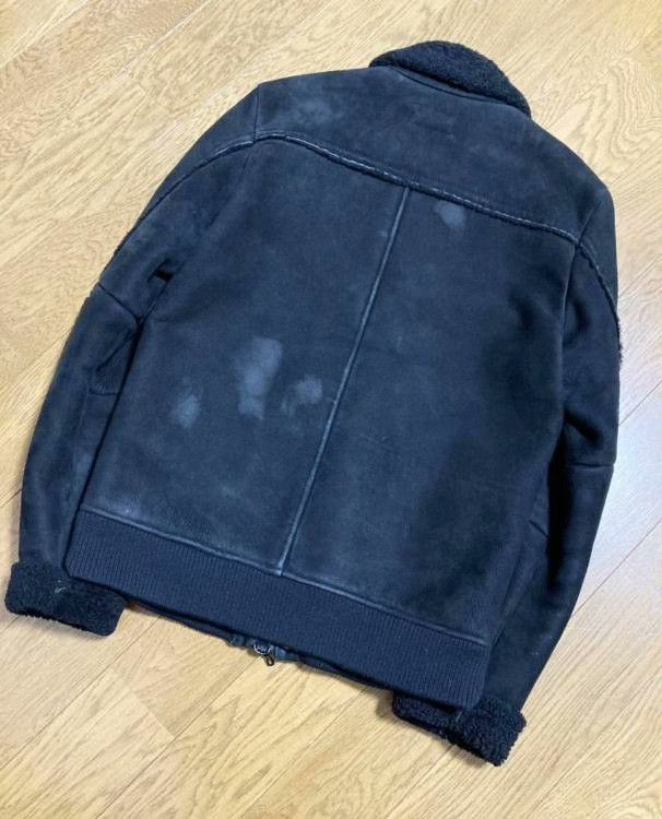 Coal Coal Black Real Mutton Leather Jacket S Size US S / EU 44-46 / 1 - 2 Thumbnail