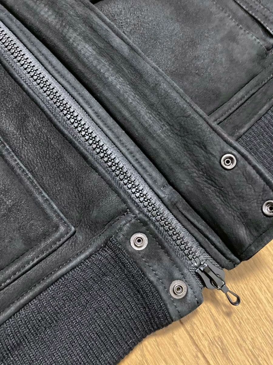 Coal Coal Black Real Mutton Leather Jacket S Size US S / EU 44-46 / 1 - 6 Thumbnail