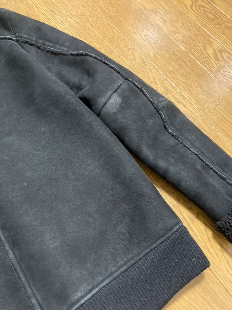 Coal Coal Black Real Mutton Leather Jacket S Size US S / EU 44-46 / 1 - 8 Thumbnail