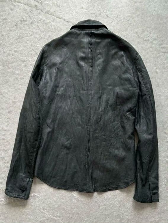 RIPVANWINKLE Ripvanwinkle Cowhide Leather Shirt Jacket Size US L / EU 52-54 / 3 - 4 Thumbnail