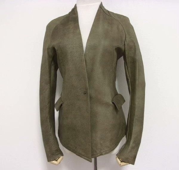 Isaac Sellam Experience ISAAC SELLAM Women's Leather Jacket Size 36 Size XS / US 0-2 / IT 36-38 - 5 Thumbnail