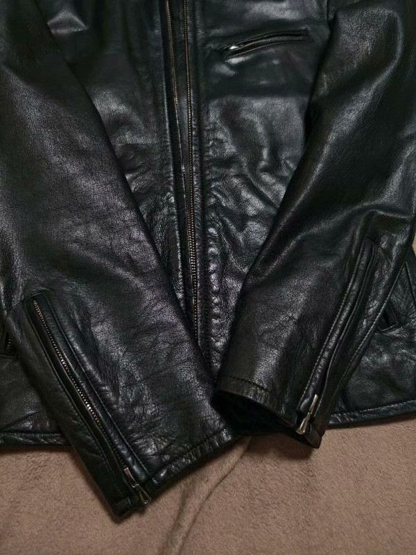 Lithium LITHIUM HOMME Black Cowhide Leather Jacket Size US S / EU 44-46 / 1 - 7 Thumbnail