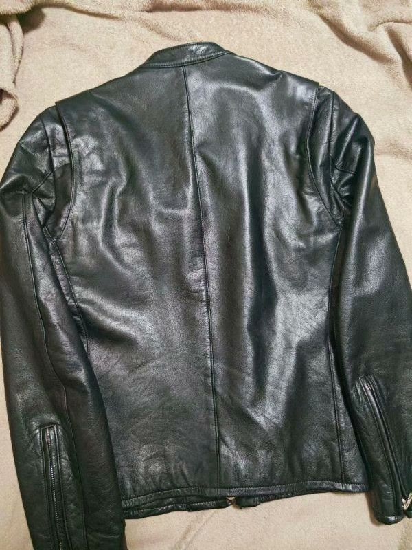 Lithium LITHIUM HOMME Black Cowhide Leather Jacket Size US S / EU 44-46 / 1 - 9 Thumbnail