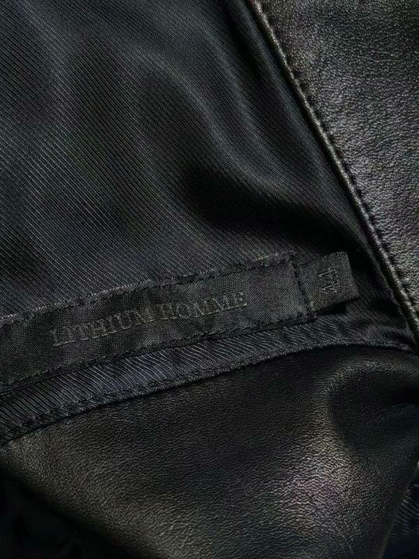 Lithium LITHIUM HOMME Black Cowhide Leather Jacket Size US S / EU 44-46 / 1 - 2 Thumbnail