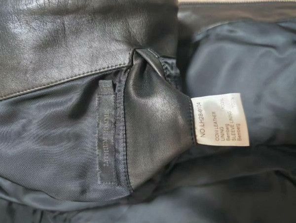 Lithium LITHIUM HOMME Black Cowhide Leather Jacket Size US S / EU 44-46 / 1 - 8 Thumbnail