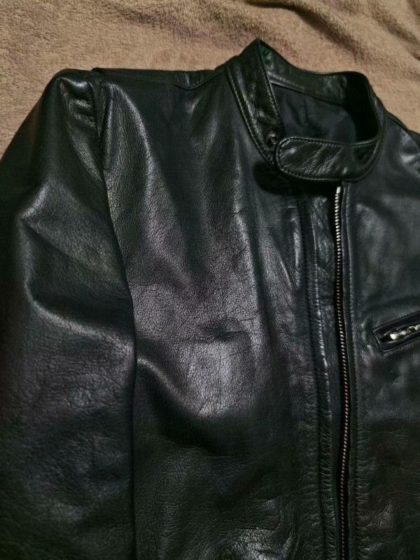 Lithium LITHIUM HOMME Black Cowhide Leather Jacket Size US S / EU 44-46 / 1 - 3 Thumbnail