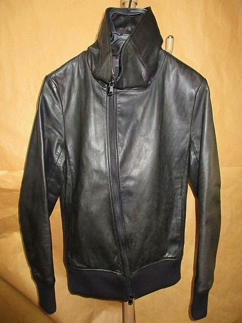 RIPVANWINKLE Rip Van Winkle Horsehide High Neck Leather Jacket Size US XXL / EU 58 / 5 - 2 Thumbnail