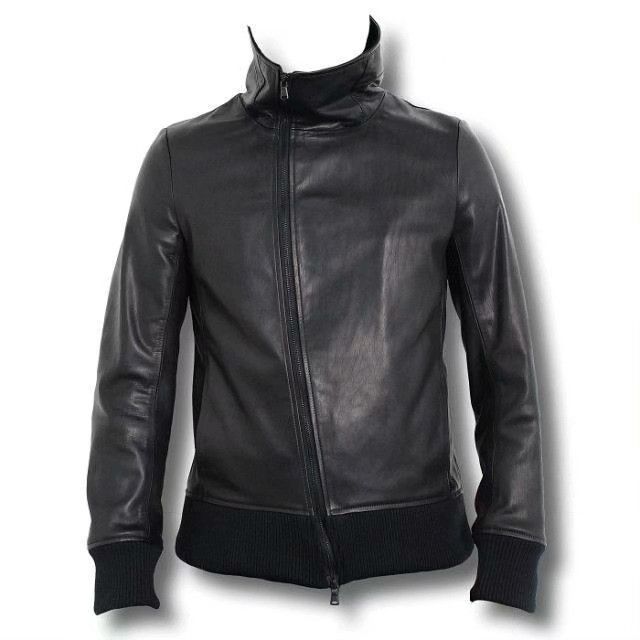 RIPVANWINKLE Rip Van Winkle Horsehide High Neck Leather Jacket Size US XXL / EU 58 / 5 - 6 Thumbnail