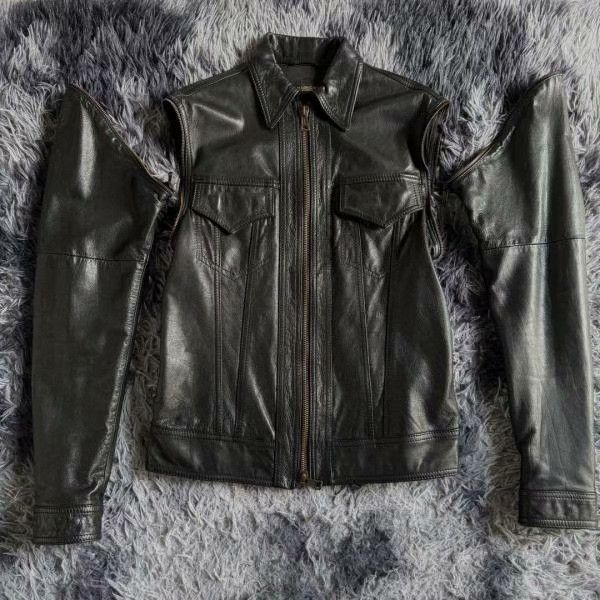 Golden Goose Golden Goose Sheepskin Leather Jacket S Italy Size US S / EU 44-46 / 1 - 8 Thumbnail