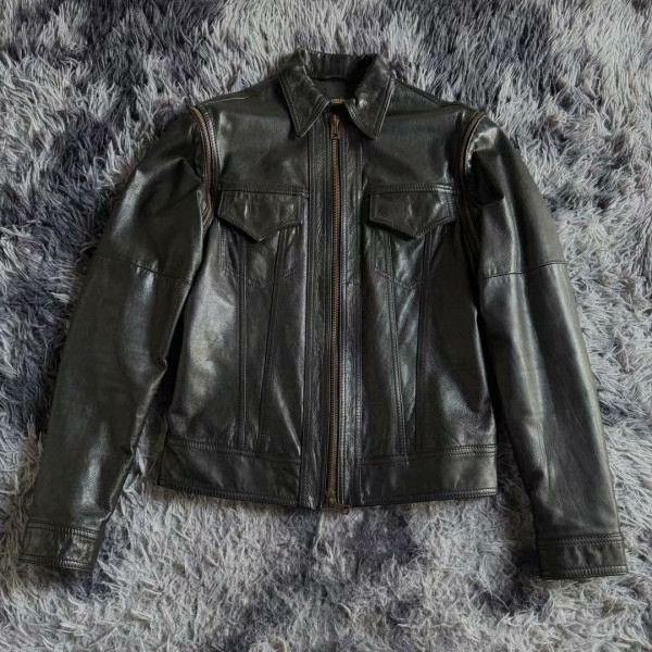 Golden Goose Golden Goose Sheepskin Leather Jacket S Italy Size US S / EU 44-46 / 1 - 2 Thumbnail