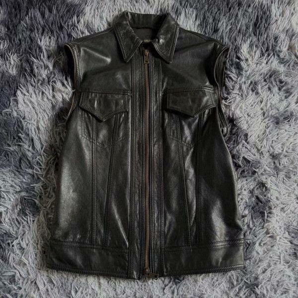 Golden Goose Golden Goose Sheepskin Leather Jacket S Italy Size US S / EU 44-46 / 1 - 3 Thumbnail