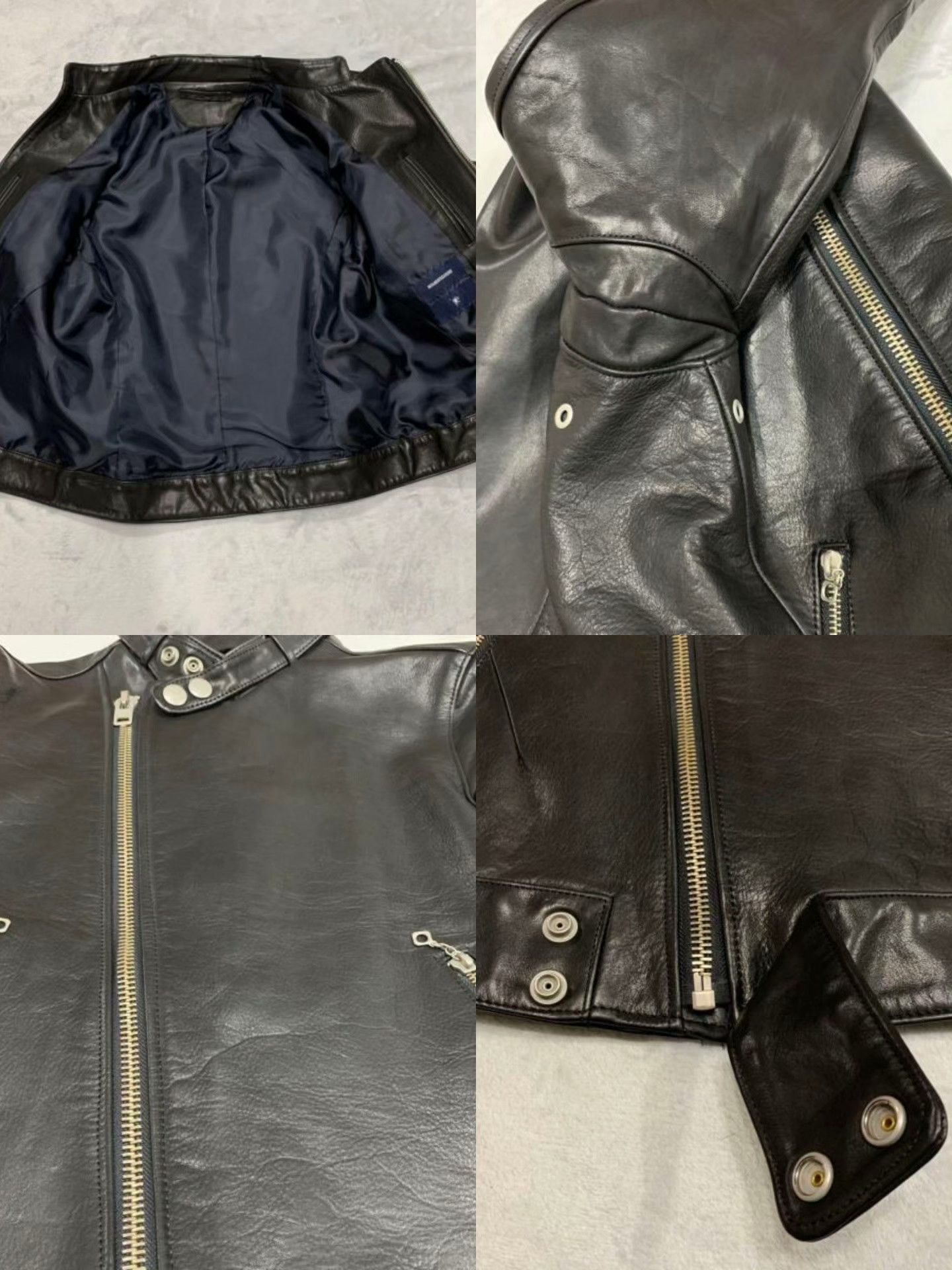 Maison MIHARA YASUHIRO MIHARAYASUHIRO Leather Riders Jacket Size US M / EU 48-50 / 2 - 8 Thumbnail