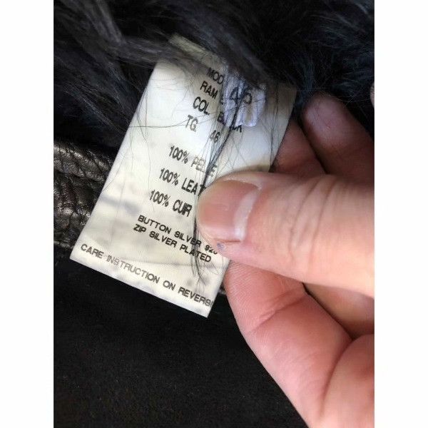 Ugo Cacciatori UGO CACCIATORI Men's Mouton Leather Blouson Size US S / EU 44-46 / 1 - 7 Thumbnail