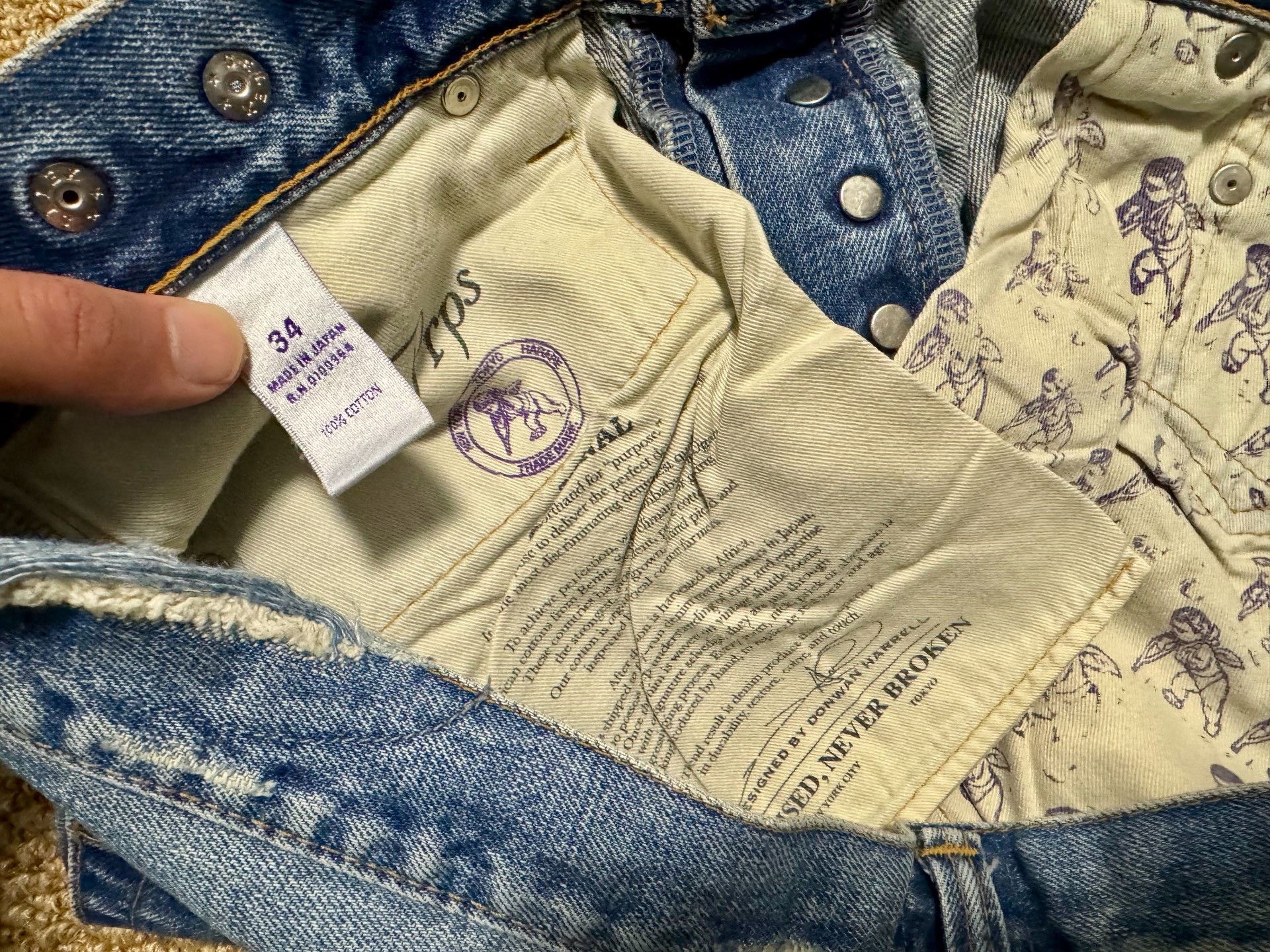 Purple Brand Purple Product p60p03rxc5 Size US 34 / EU 50 - 8 Thumbnail