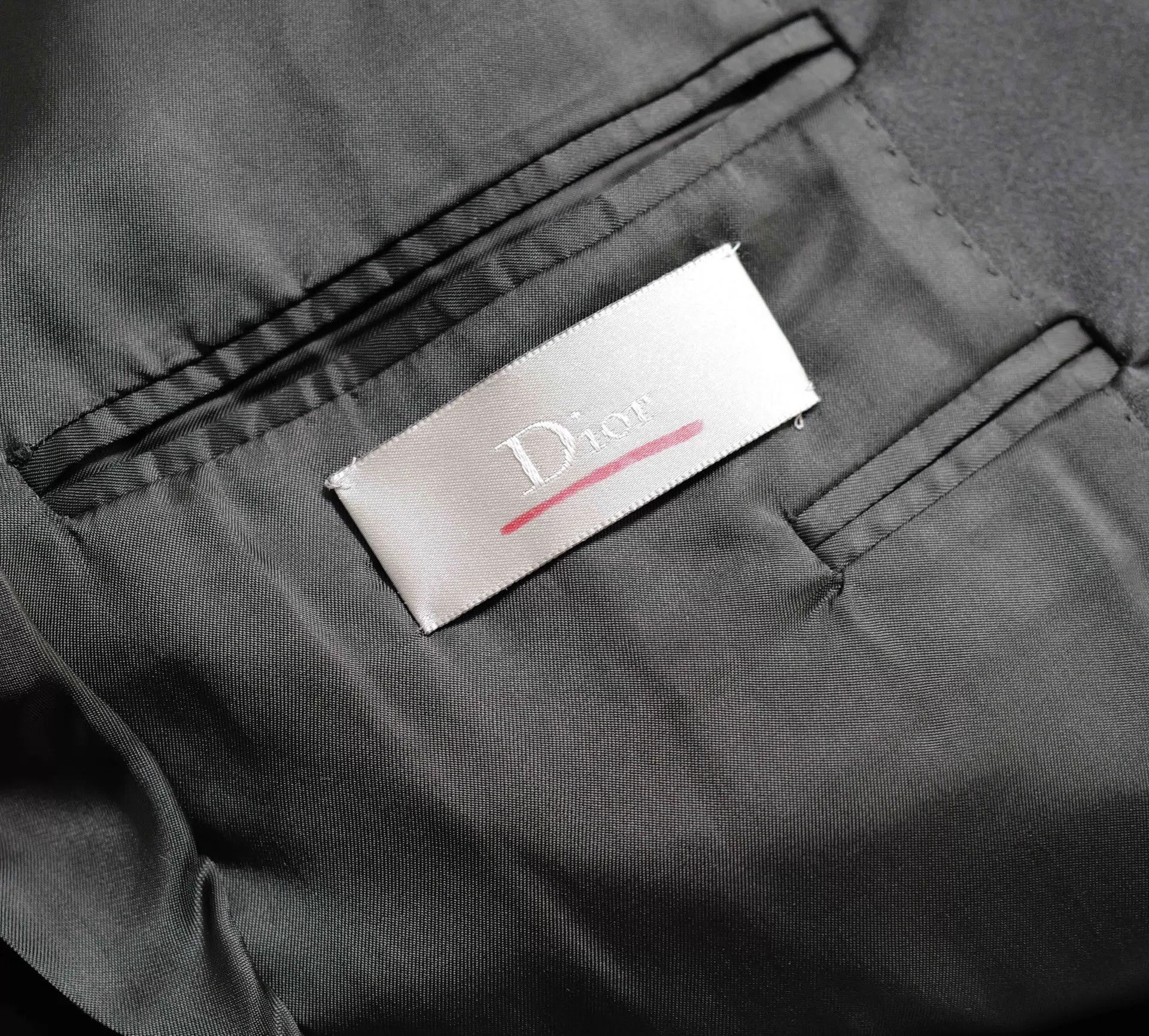 Dior Black Formal Blazer with Satin Lapel Size US M / EU 48-50 / 2 - 4 Thumbnail