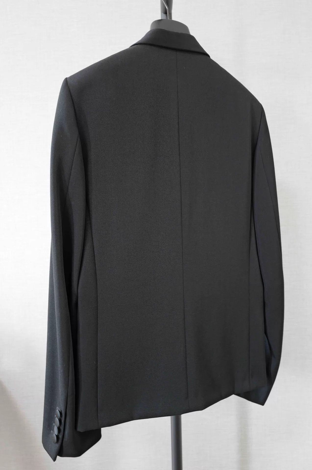 Dior Black Formal Blazer with Satin Lapel Size US M / EU 48-50 / 2 - 2 Thumbnail