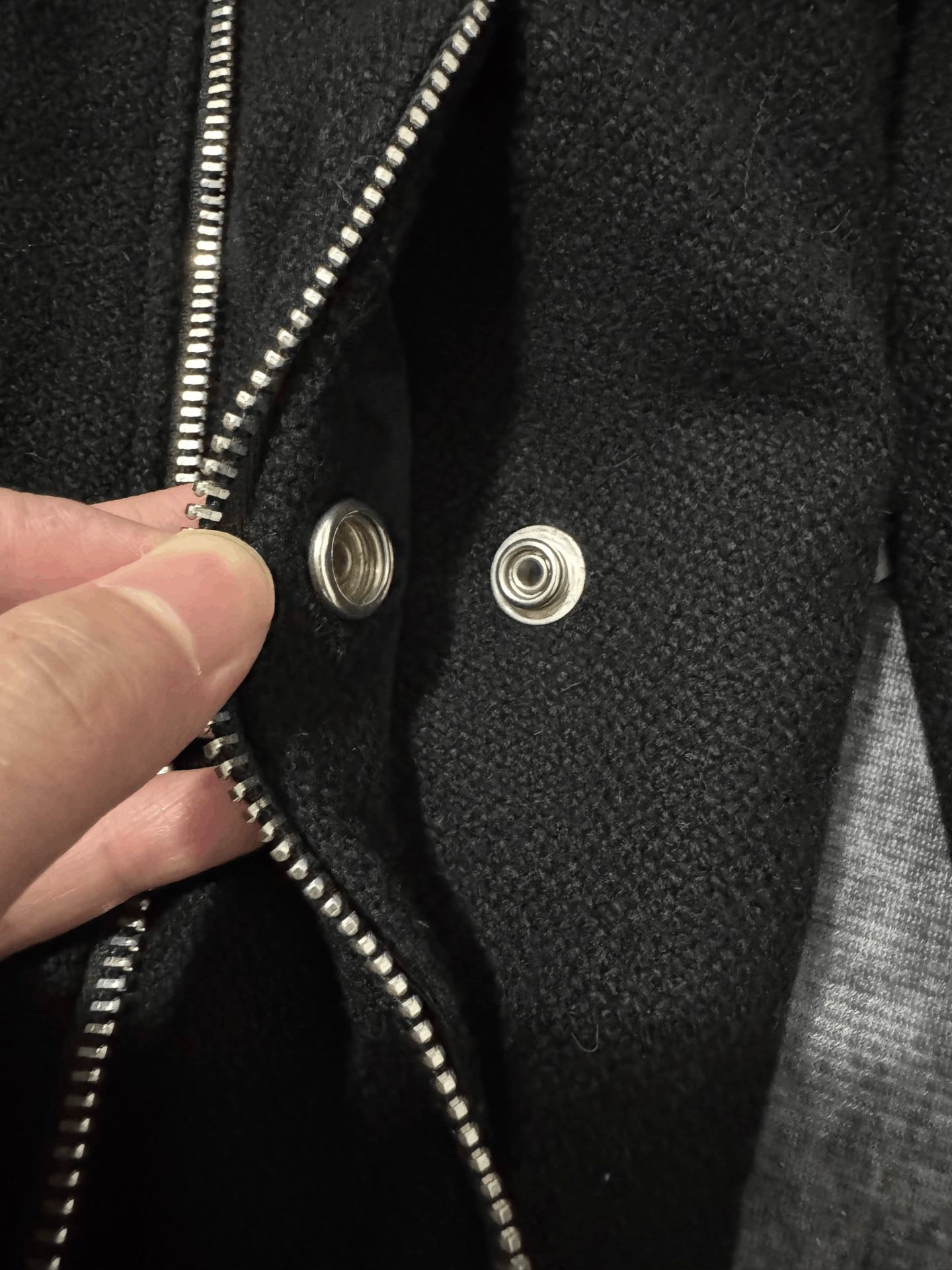 Saint Laurent Paris Saint Laurent Multi-Zipper Wool Baseball Jacket Size US S / EU 44-46 / 1 - 4 Thumbnail