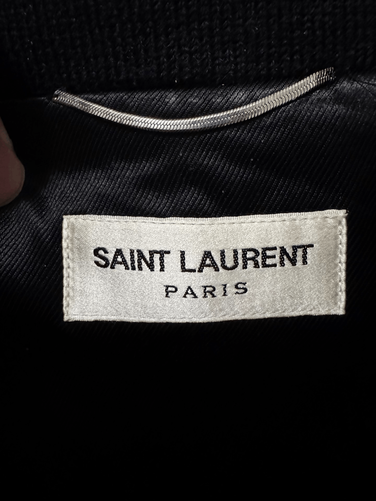 Saint Laurent Paris Saint Laurent Multi-Zipper Wool Baseball Jacket Size US S / EU 44-46 / 1 - 5 Thumbnail
