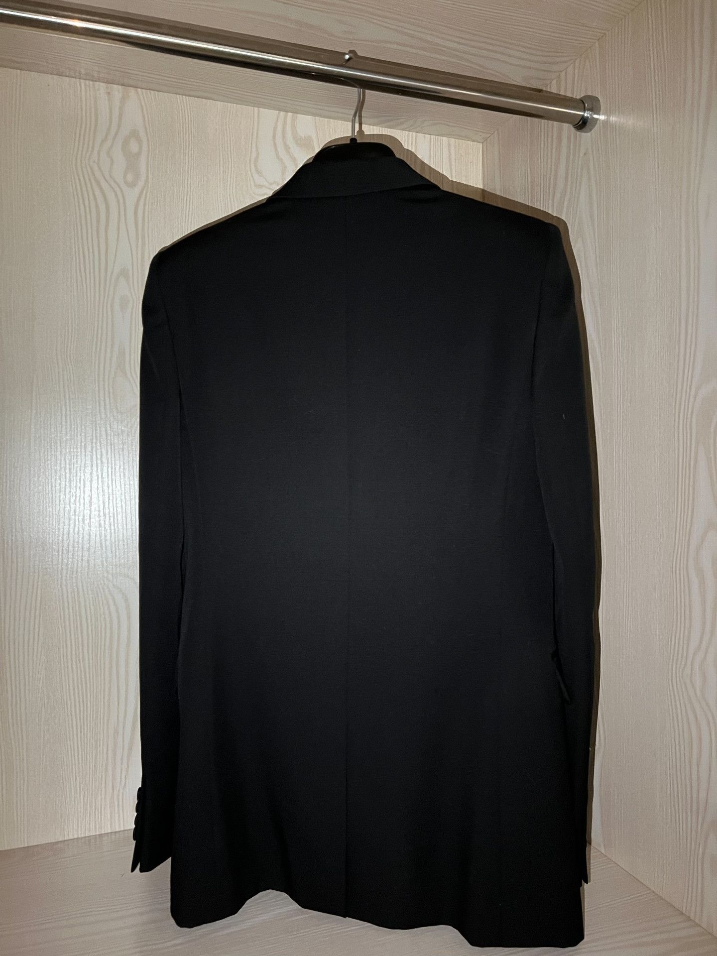 Saint Laurent Paris Saint Laurent 21FW Black Smoking Blazer Size US S / EU 44-46 / 1 - 3 Thumbnail
