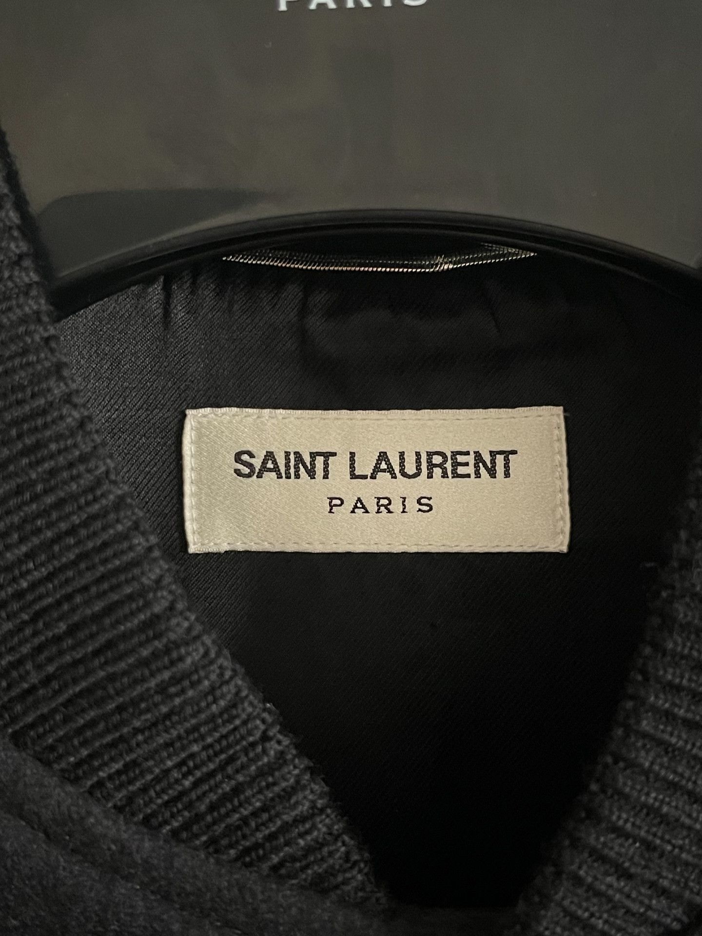 Saint Laurent Paris Saint Laurent Leather Sleeve HEAVEN Jacket Size US S / EU 44-46 / 1 - 3 Thumbnail