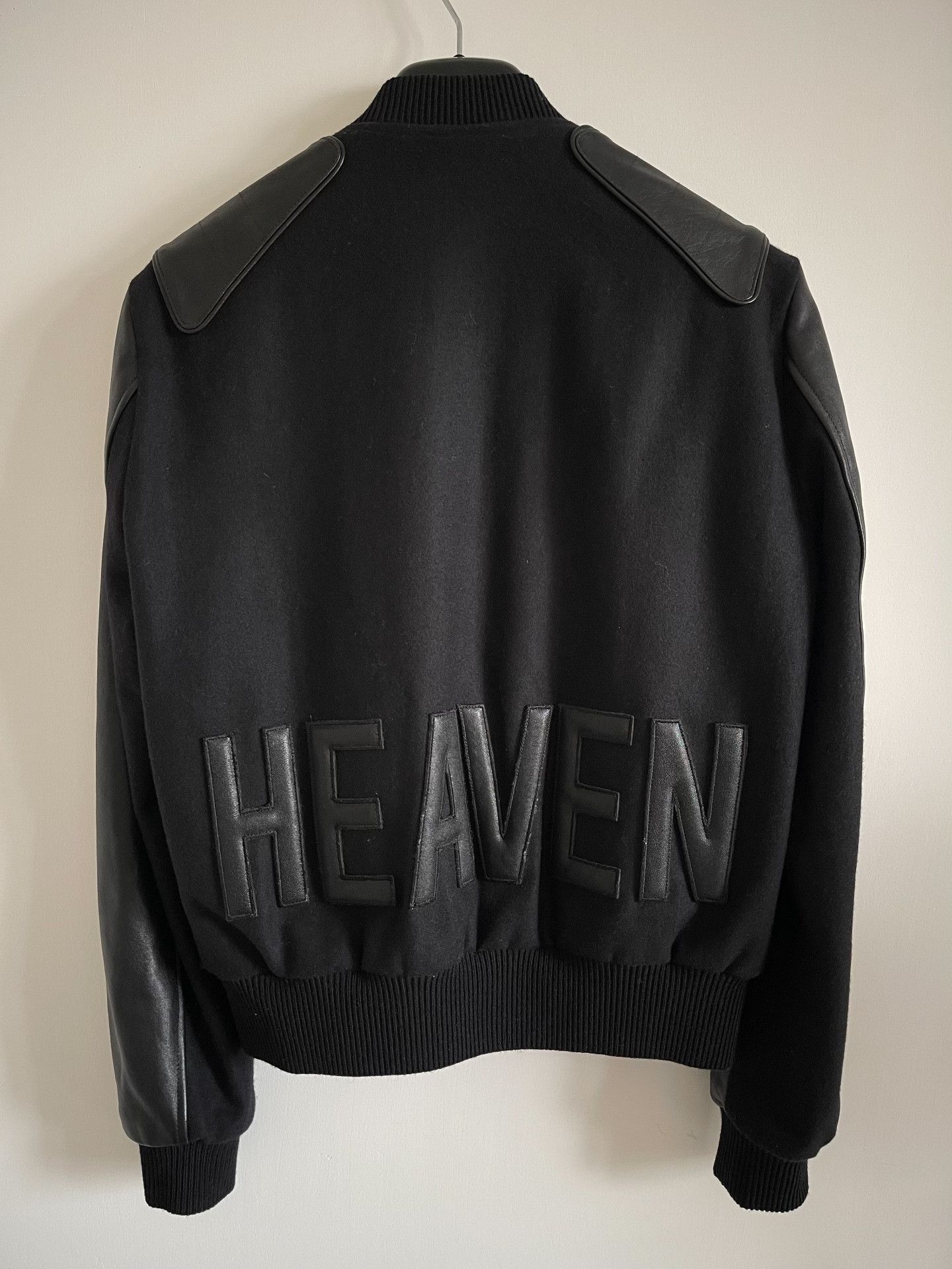 Saint Laurent Paris Saint Laurent Leather Sleeve HEAVEN Jacket Size US S / EU 44-46 / 1 - 2 Thumbnail