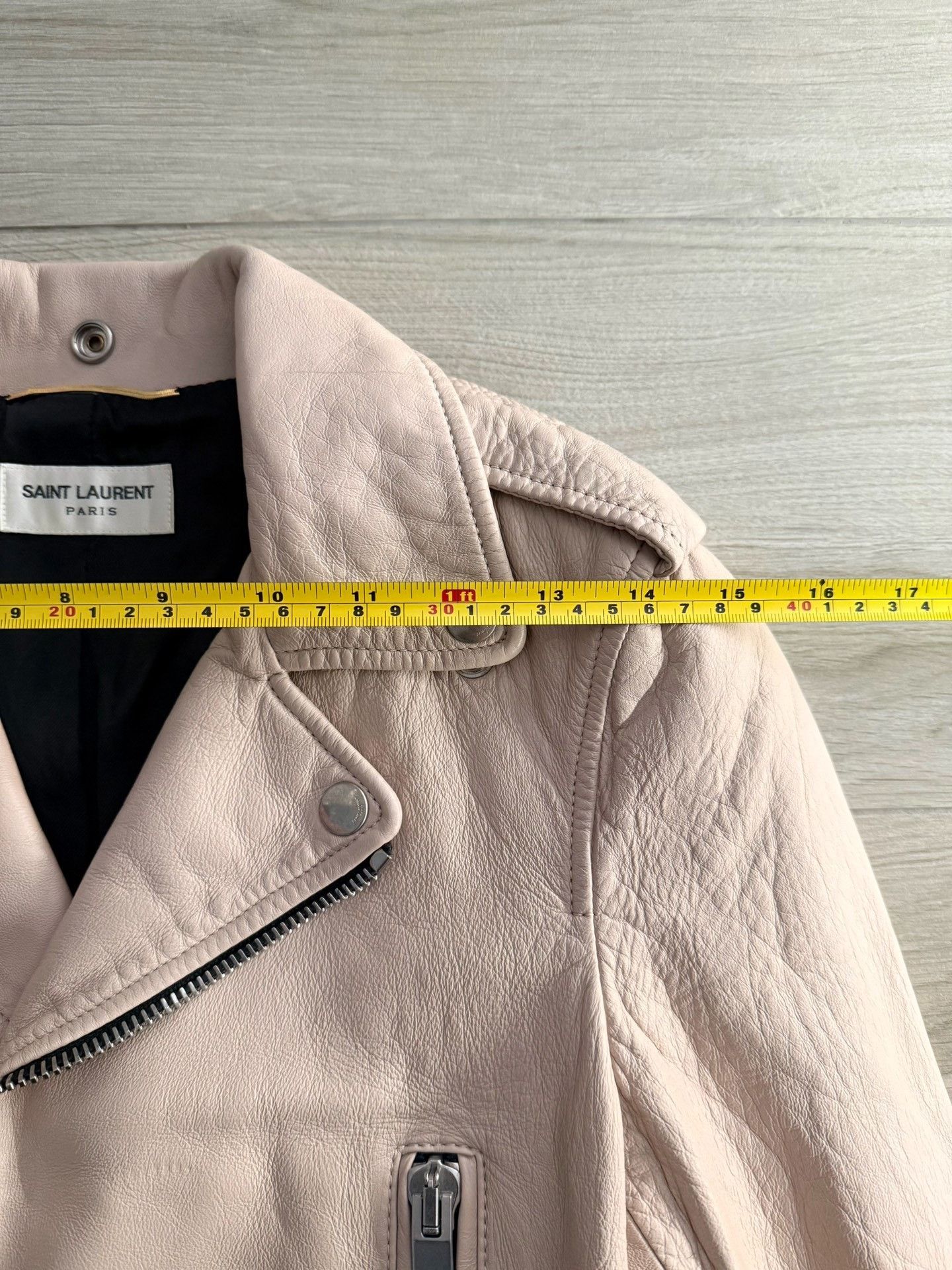 Saint Laurent Paris Saint Laurent Hedi Slimane 2015AW L01 Leather Jacket Size L / US 10 / IT 46 - 2 Thumbnail