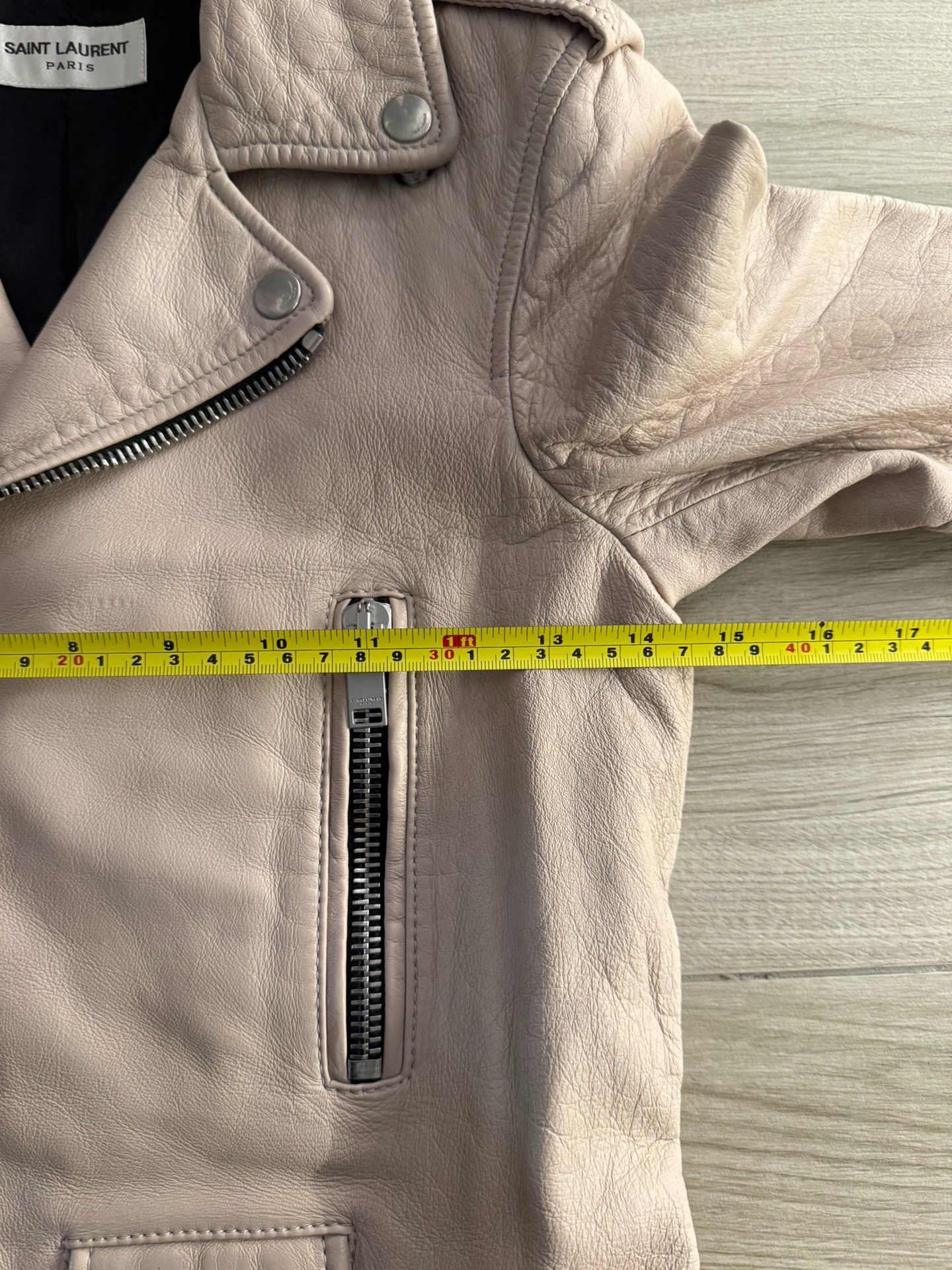 Saint Laurent Paris Saint Laurent Hedi Slimane 2015AW L01 Leather Jacket Size L / US 10 / IT 46 - 3 Thumbnail