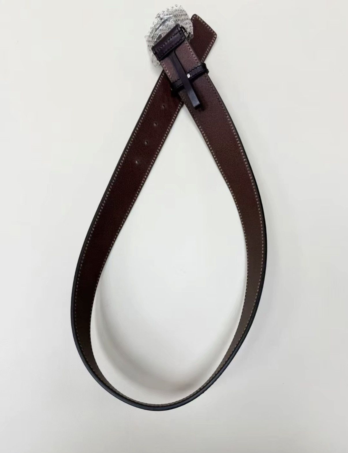 Gucci Black Leather Belt with Silver Buckle Size ONE SIZE - 4 Thumbnail