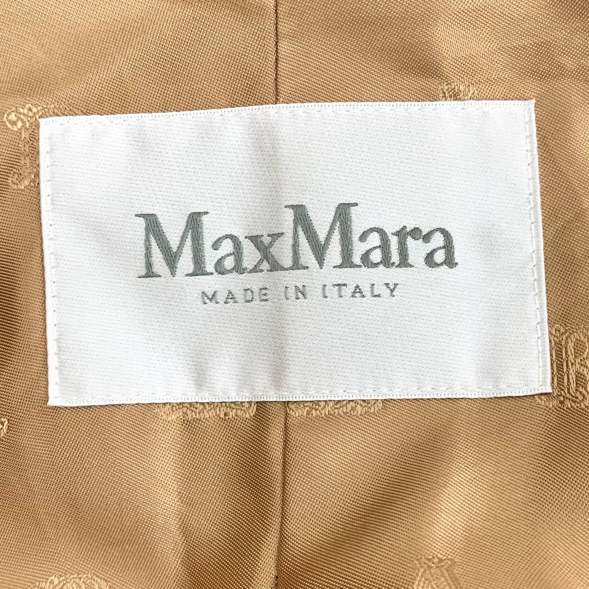 Max Mara Max Mara Brown Coat M Women Size M / US 6-8 / IT 42-44 - 5 Thumbnail