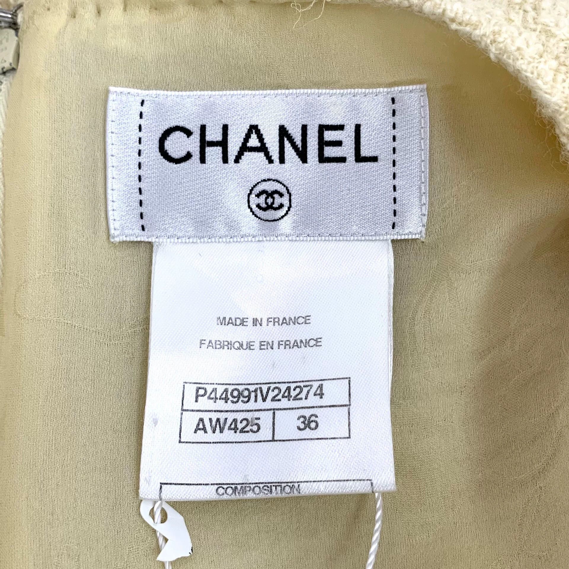 Chanel Chanel Yellow Tank Top XS Women Size XS / US 0-2 / IT 36-38 - 6 Thumbnail