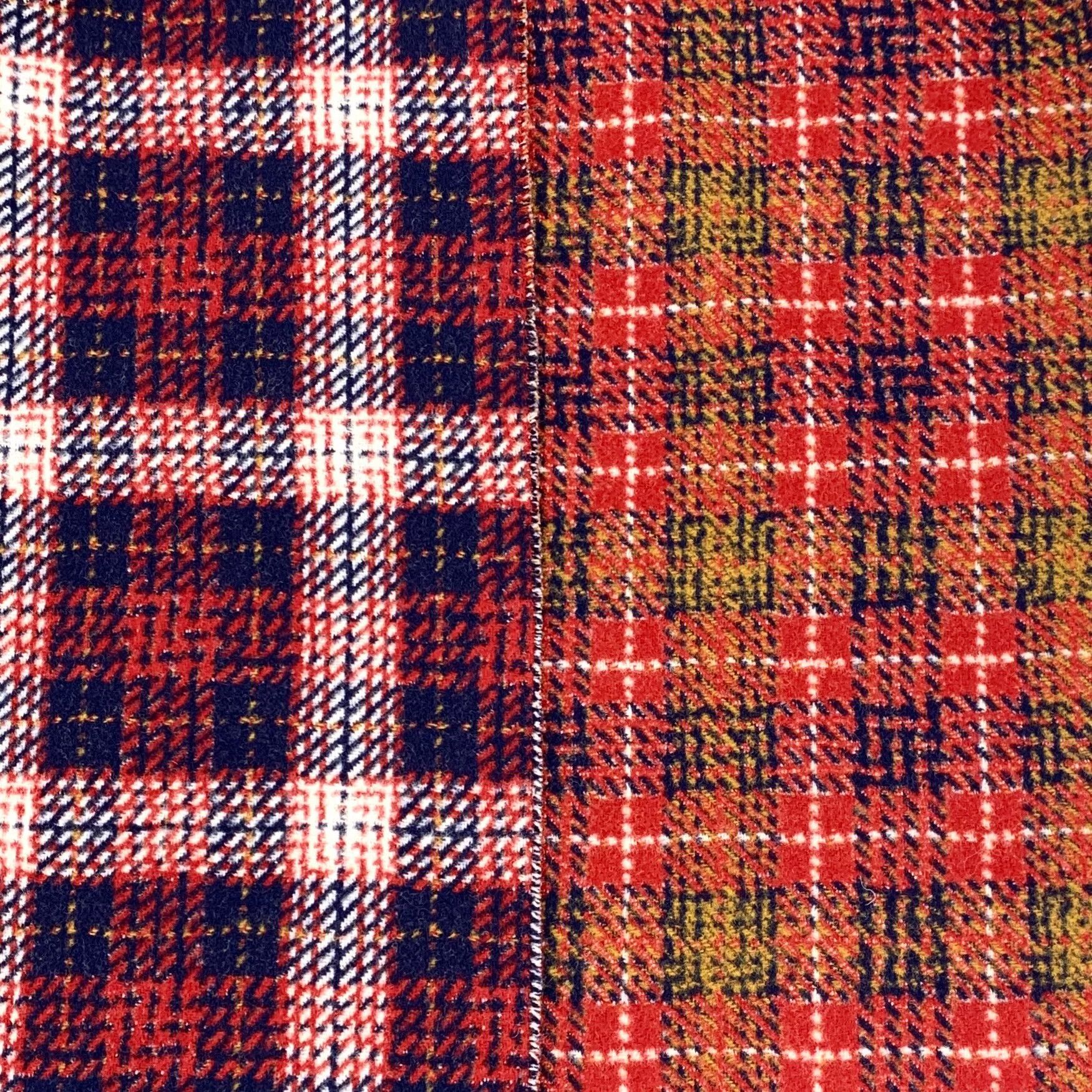 Dior Dior Wool Plaid Red Scarf XS Men Size ONE SIZE - 7 Thumbnail