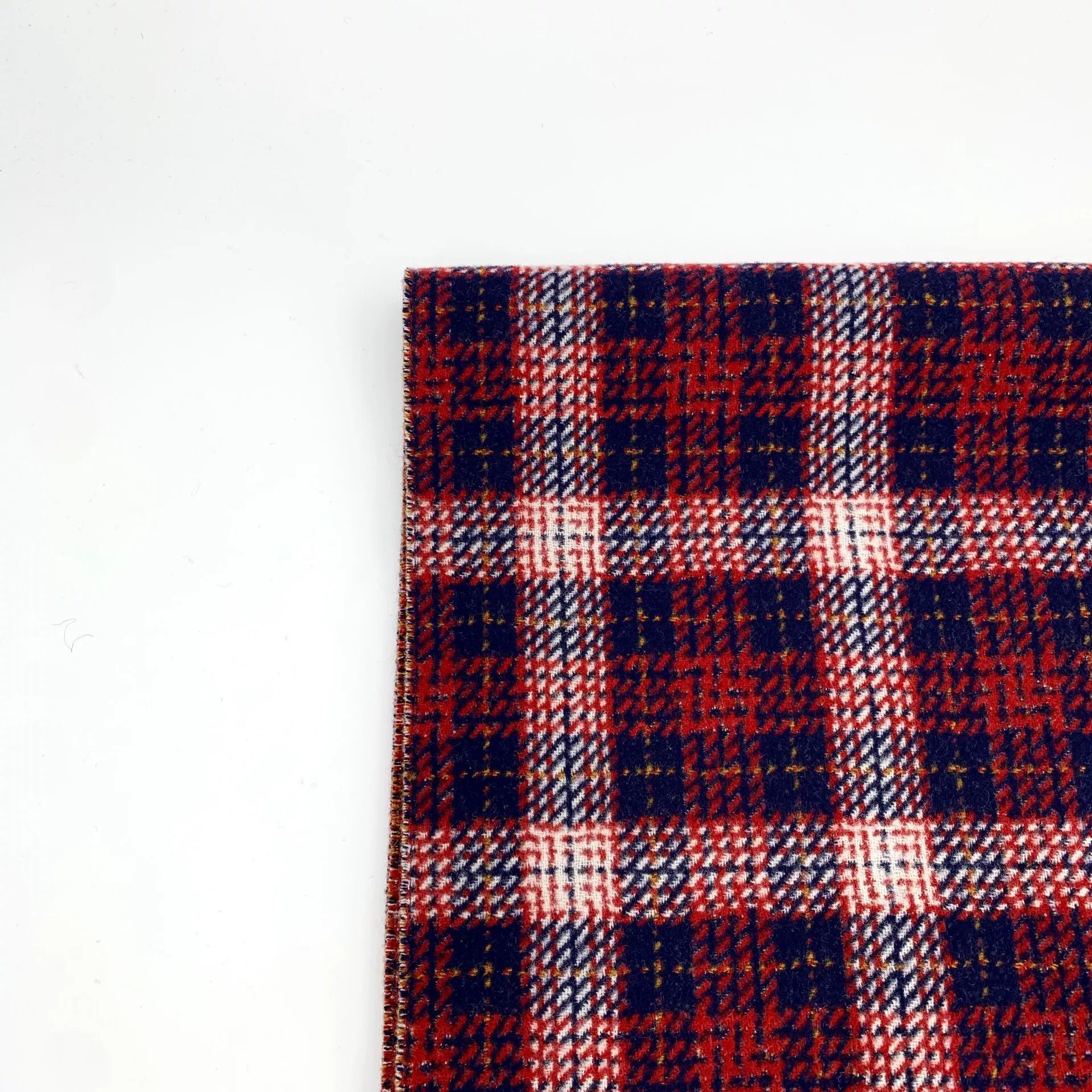 Dior Dior Wool Plaid Red Scarf XS Men Size ONE SIZE - 2 Thumbnail