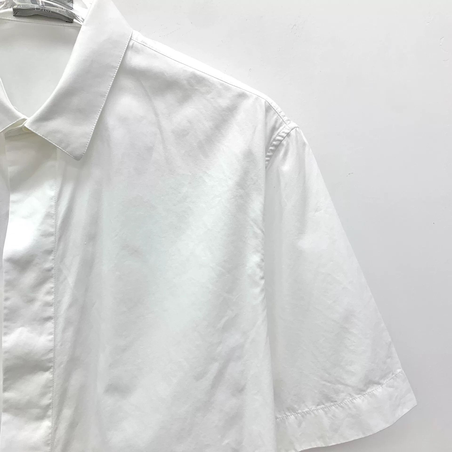 Dior Dior Cotton Embroidered White Button Up S Women Size S / US 4 / IT 40 - 3 Thumbnail