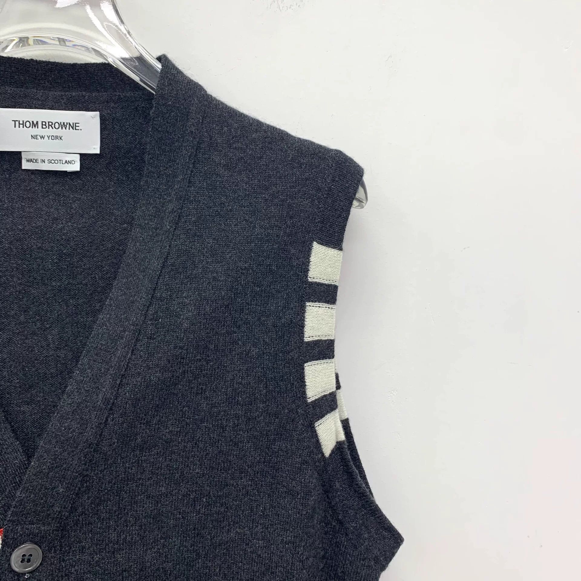 Thom Browne Thom Browne Brown Tank Top M Men Size US M / EU 48-50 / 2 - 3 Thumbnail