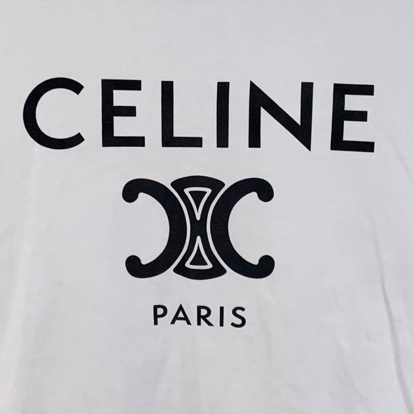 Celine Celine Retro Printed White T-Shirt S Women Size S / US 4 / IT 40 - 4 Thumbnail